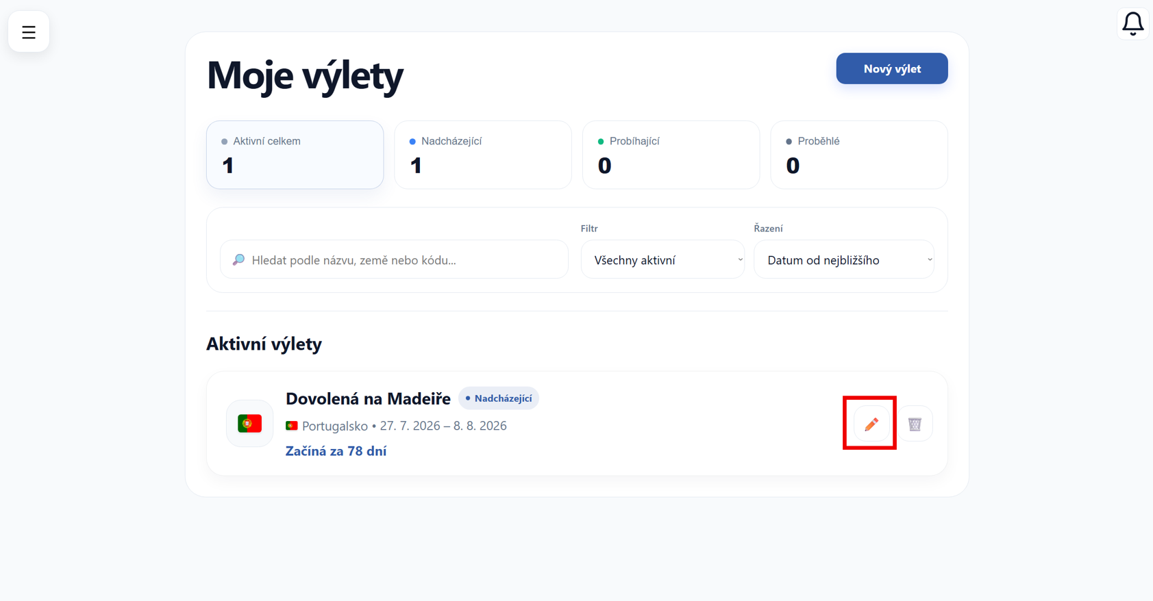 Moje výlety